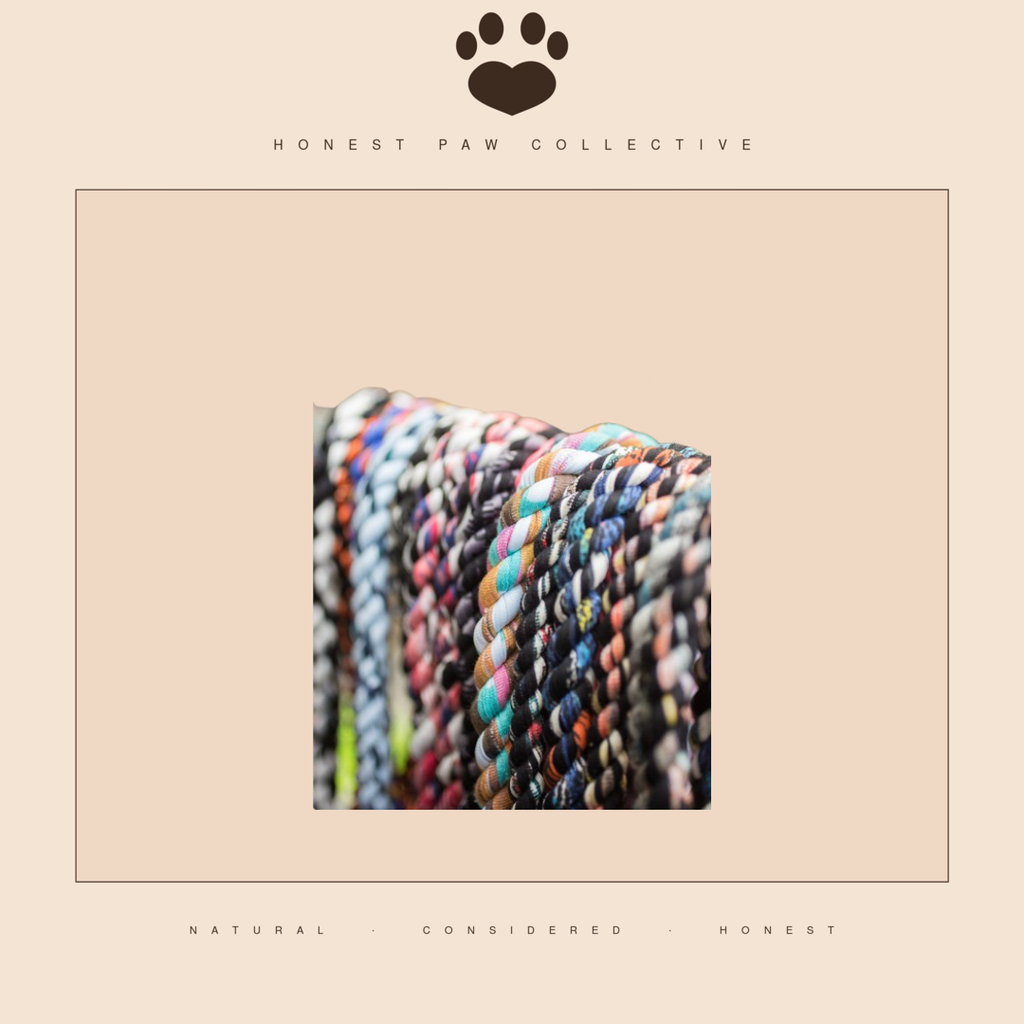 ReRope Tug Toy — Upcycled Cotton, Handmade in the USA