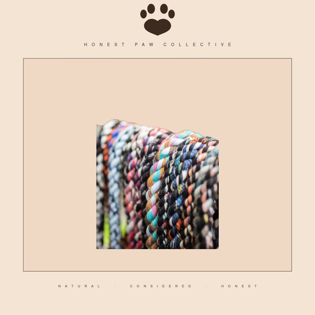 ReRope Tug Toy — Upcycled Cotton, Handmade in the USA