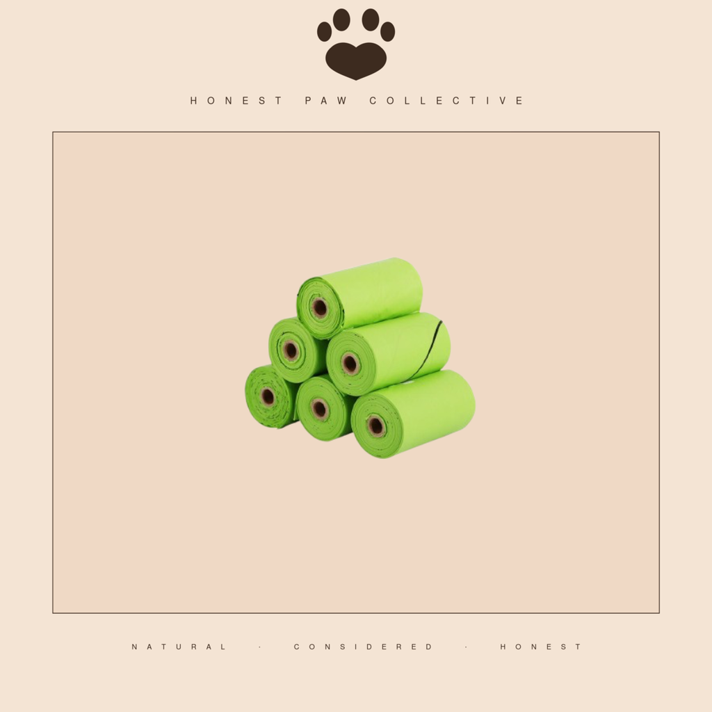 Compostable Dog Waste Bags — Cornstarch & Cassava, 120 Count